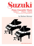 Suzuki Piano Ensemble Music, Volume 1 for Piano Duo Cover Image