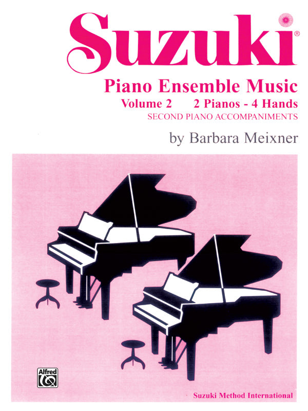 Suzuki Piano Ensemble Music, Volume 2 for Piano Duo Cover Image