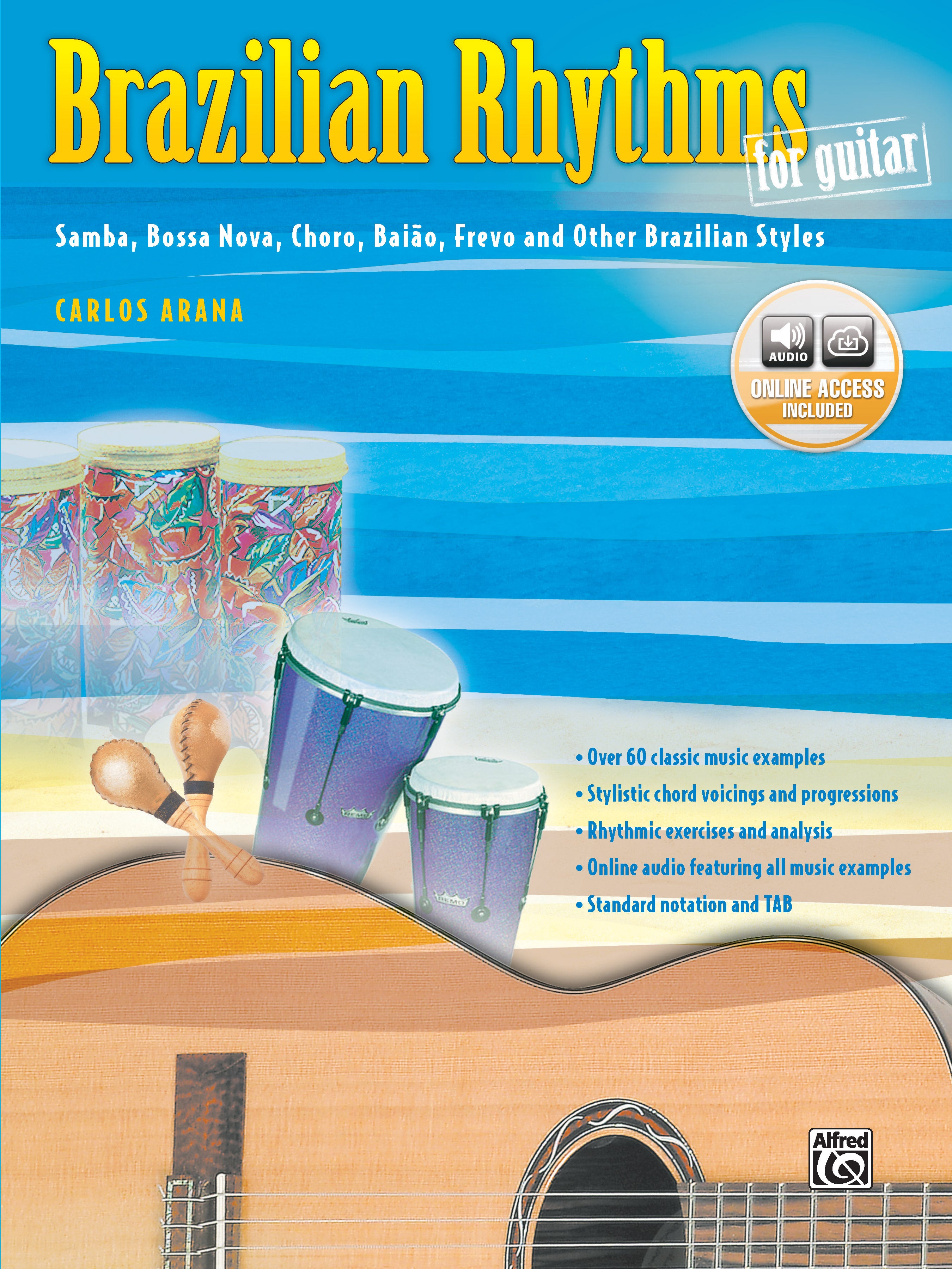 Brazilian Rhythms for Guitar Cover Image