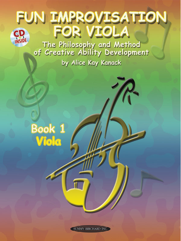 Fun Improvisation for Viola Cover Image