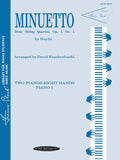 Minuetto from String Quartet, Opus 1, No. 1 Cover Image