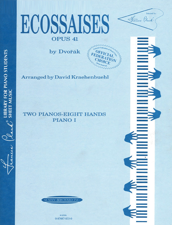Ecossaises, Opus 41 Cover Image