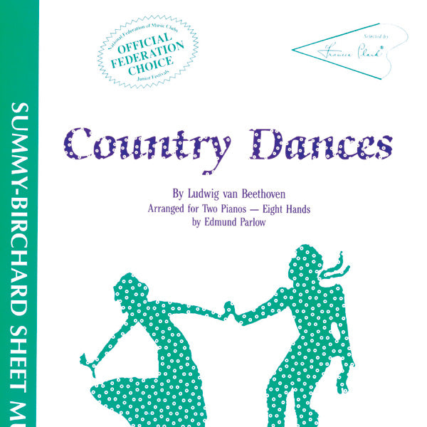 Country Dances - Piano Quartet (2 Pianos, 8 Hands) Sheet Music Preview