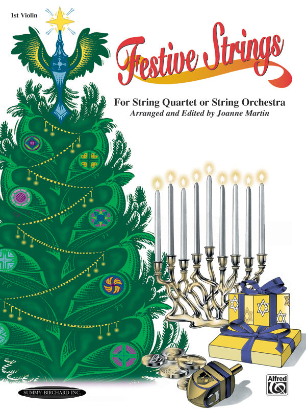 Festive Strings for String Quartet or String Orchestra Cover Image