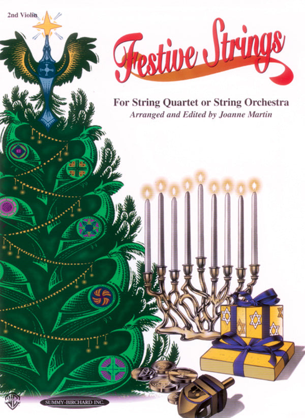 Festive Strings for String Quartet or String Orchestra Cover Image