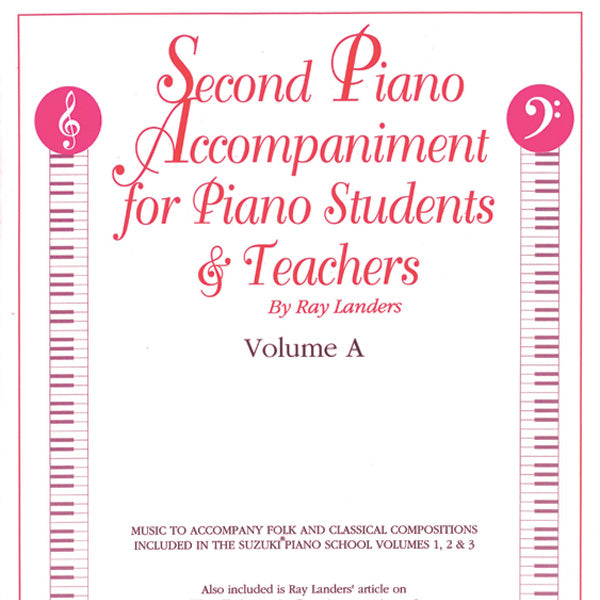 Second Piano Accompaniments, Volume A Cover Image