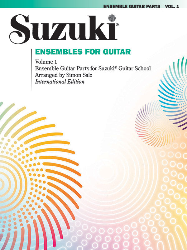 Suzuki Ensembles for Guitar, Volume 1 Cover Image
