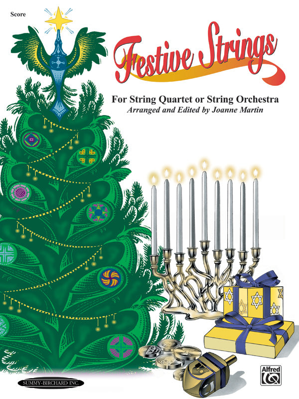 Festive Strings for String Quartet or String Orchestra Cover Image