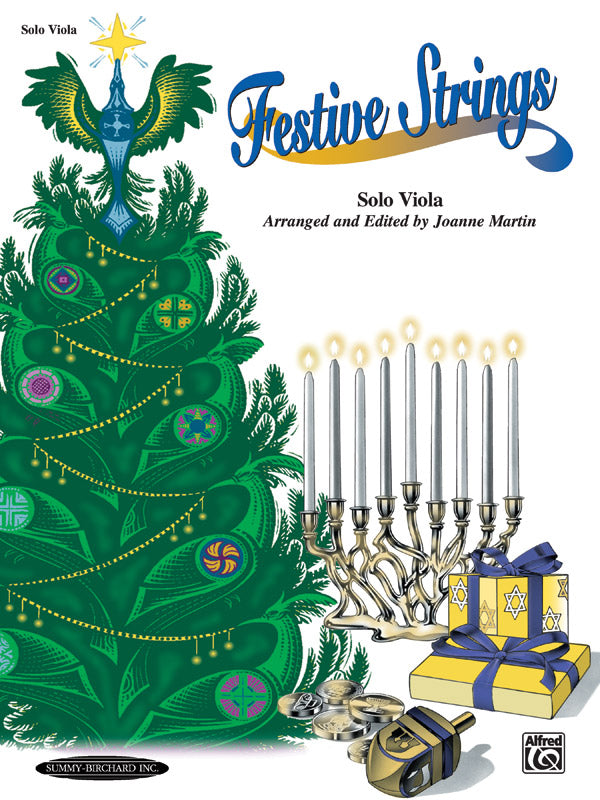 Festive Strings for Solo Instruments Cover Image