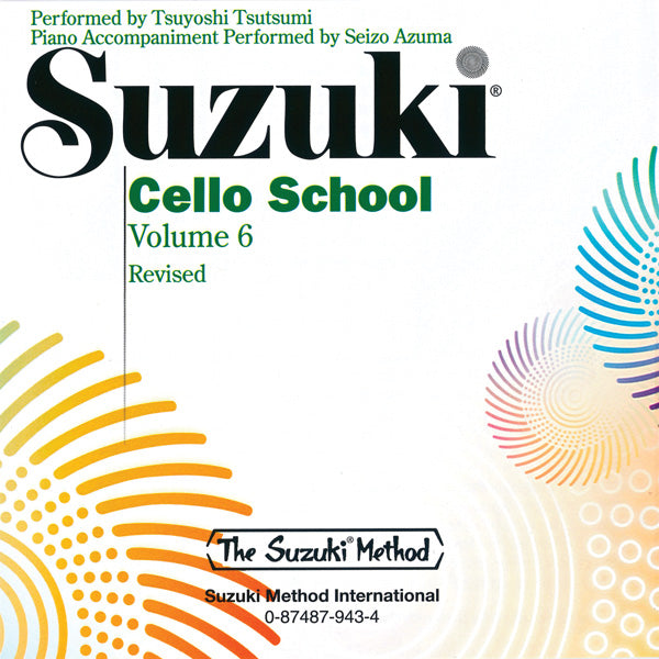 Suzuki Cello School, Volume 6 Cover Image
