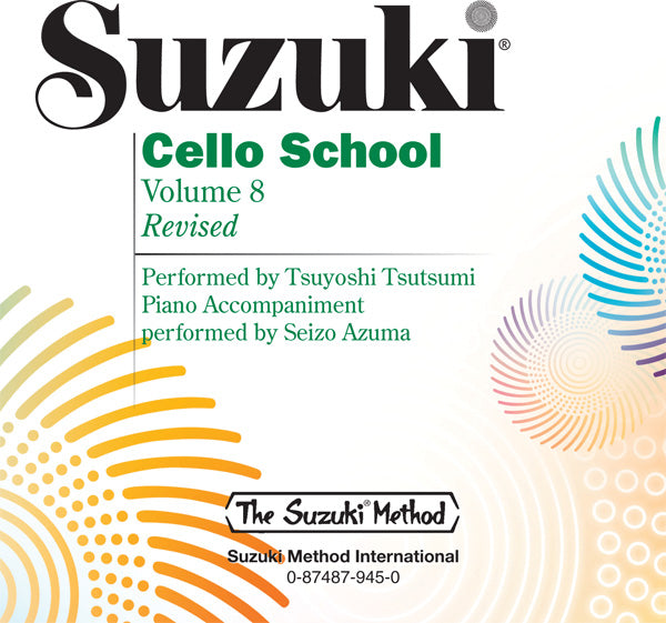 Suzuki Cello School, Volume 8 Cover Image