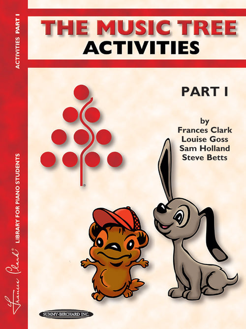 The Music Tree: Activities Book, Part 1 Cover Image