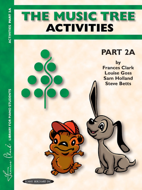 The Music Tree: Activities Book, Part 2A Cover Image