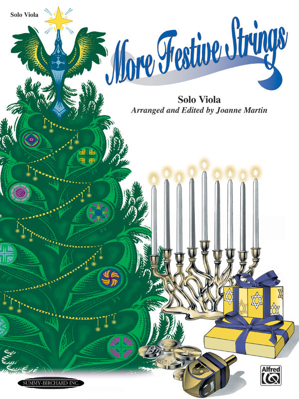 More Festive Strings for Solo Instruments Cover Image