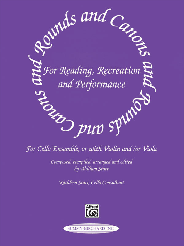 Rounds and Canons for Reading, Recreation and Performance Cover Image