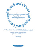 Rounds and Canons for Reading, Recreation and Performance, Piano Ensemble, Volume 1 Cover Image