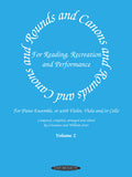 Rounds and Canons for Reading, Recreation and Performance, Piano Ensemble, Volume 2 Cover Image