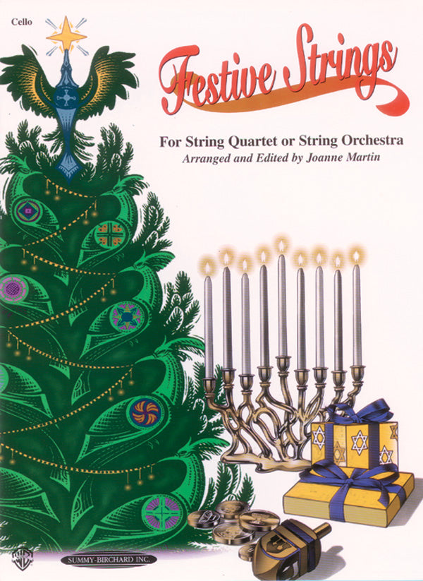 Festive Strings for String Quartet or String Orchestra Cover Image