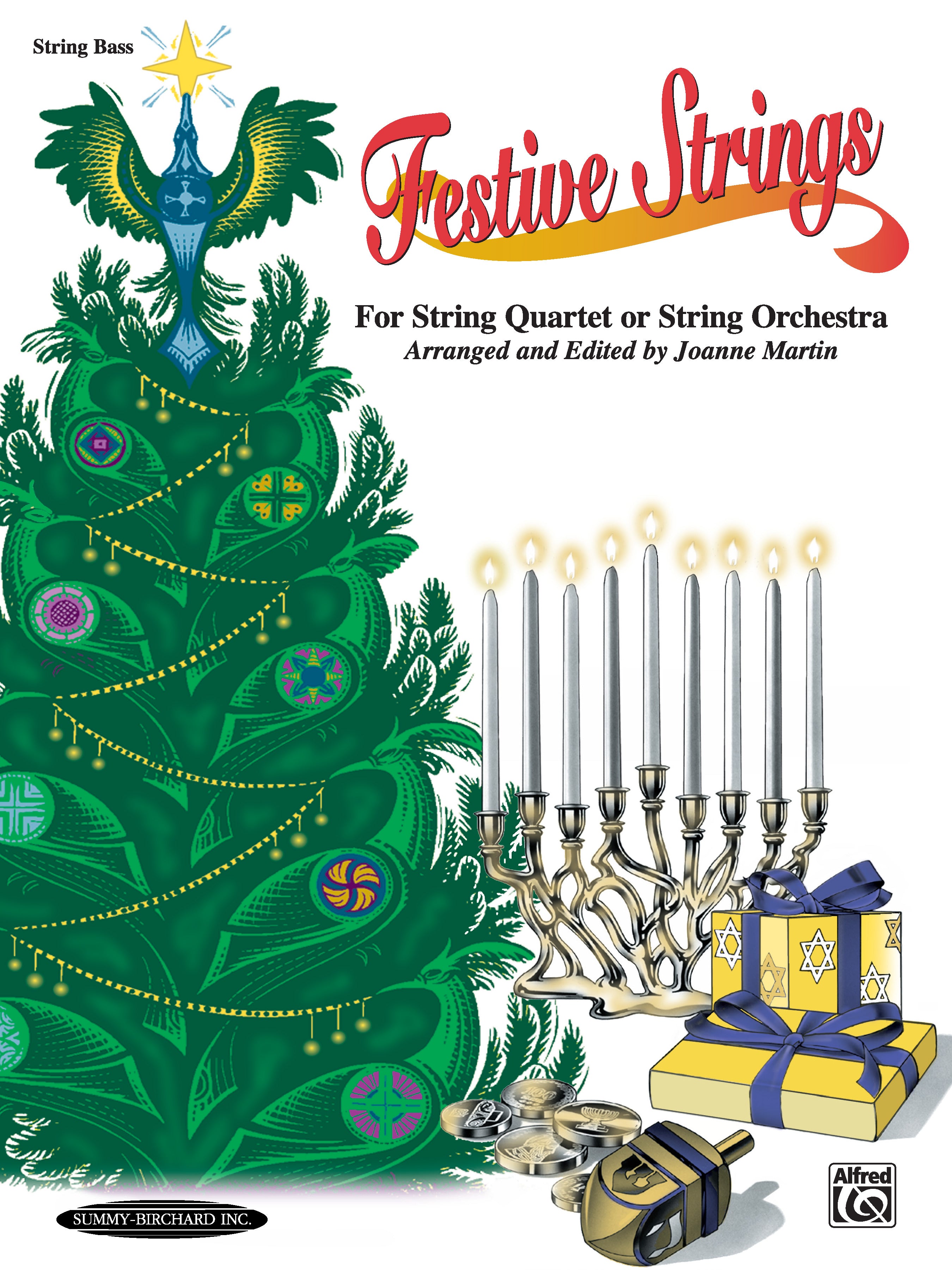 Festive Strings for String Quartet or String Orchestra Cover Image