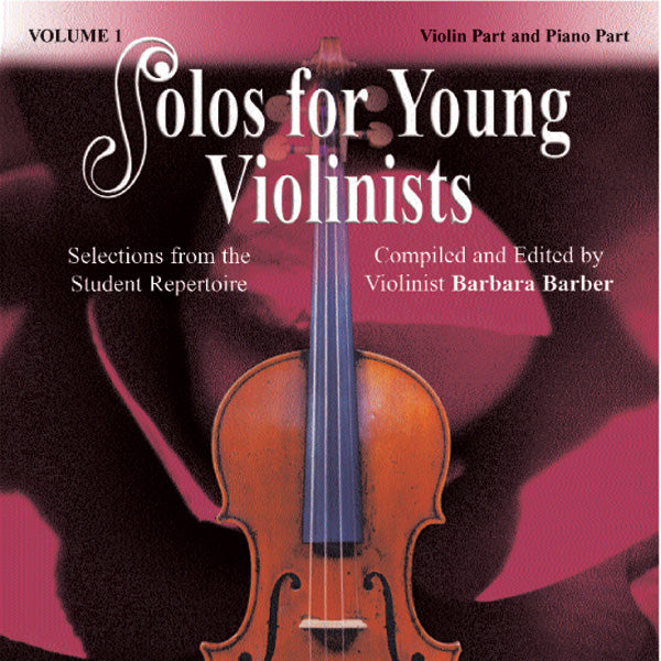 Solos for Young Violinists Violin Part and Piano Acc., Volume 1 Cover Image
