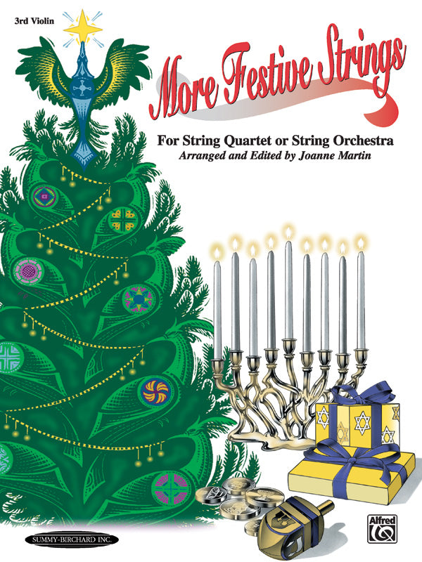 More Festive Strings for String Quartet or String Orchestra Cover Image