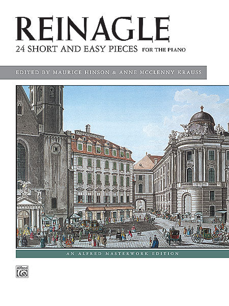 Reinagle: 24 Short & Easy Pieces, Opus 2 Cover Image