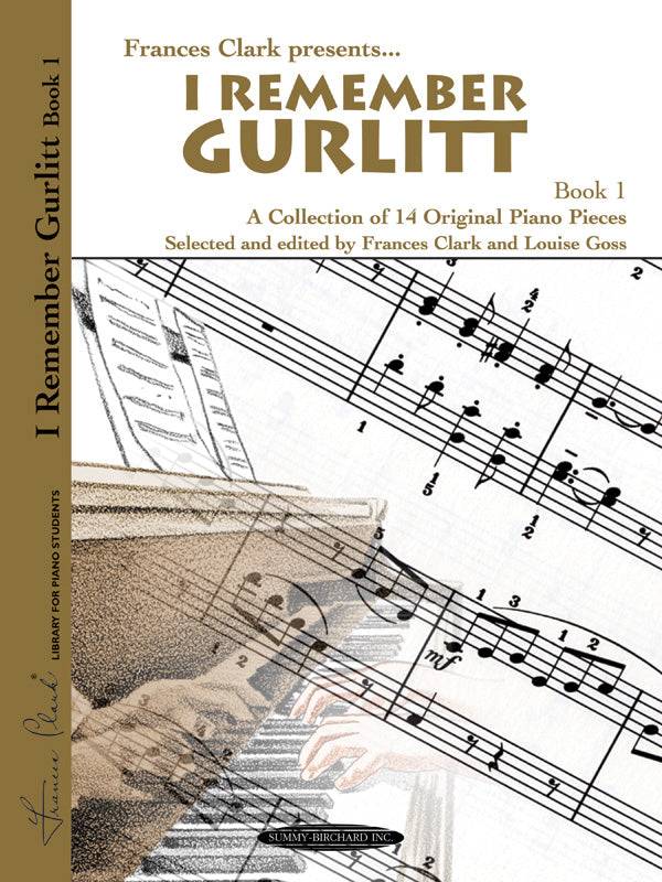 I Remember Gurlitt, Book 1 Cover Image