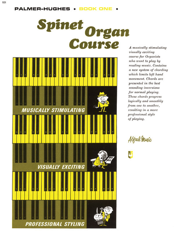 Palmer-Hughes Spinet Organ Course, Book 1 Cover Image