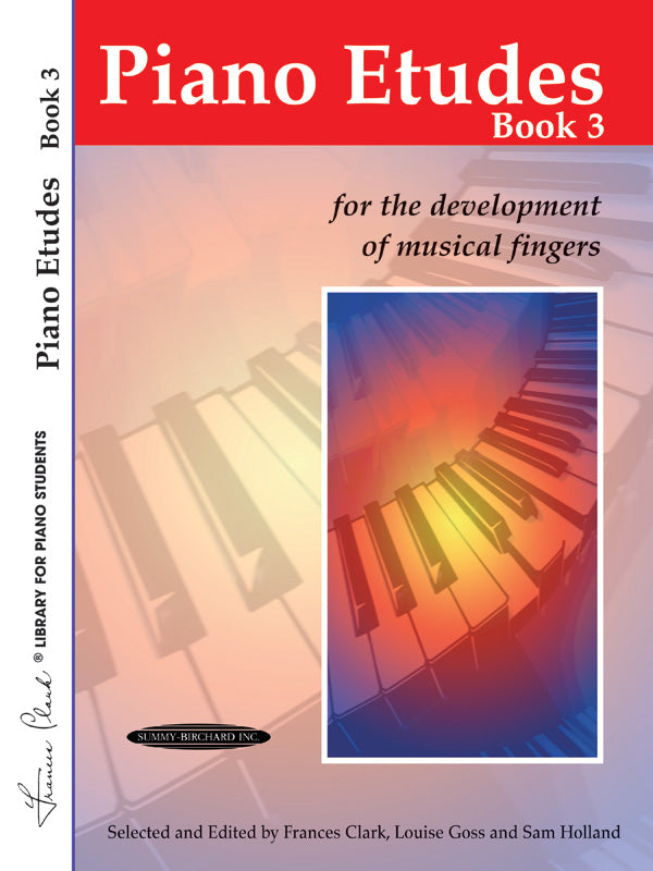 Piano Etudes for the Development of Musical Fingers, Book 3 Cover Image
