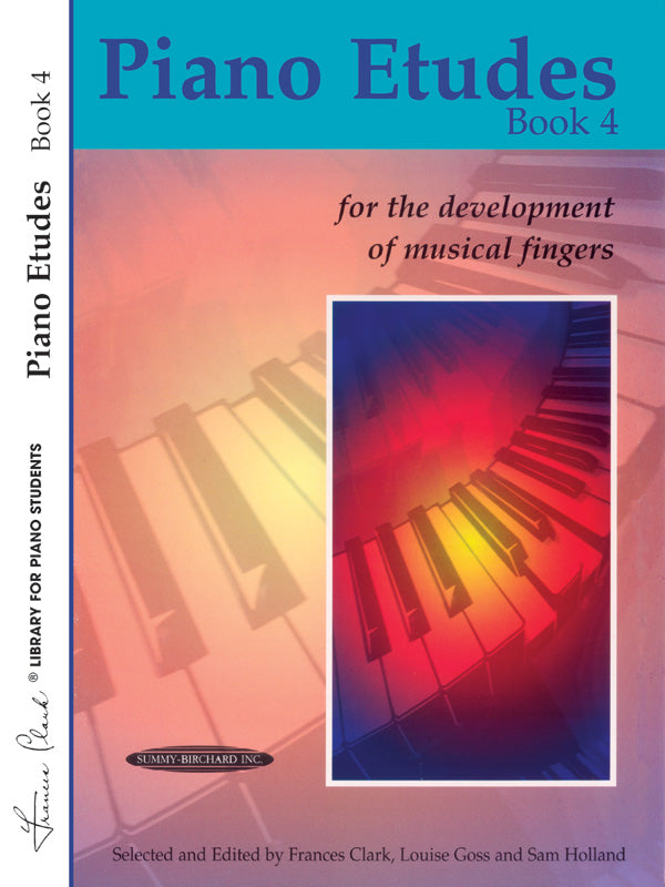 Piano Etudes for the Development of Musical Fingers, Book 4 Cover Image