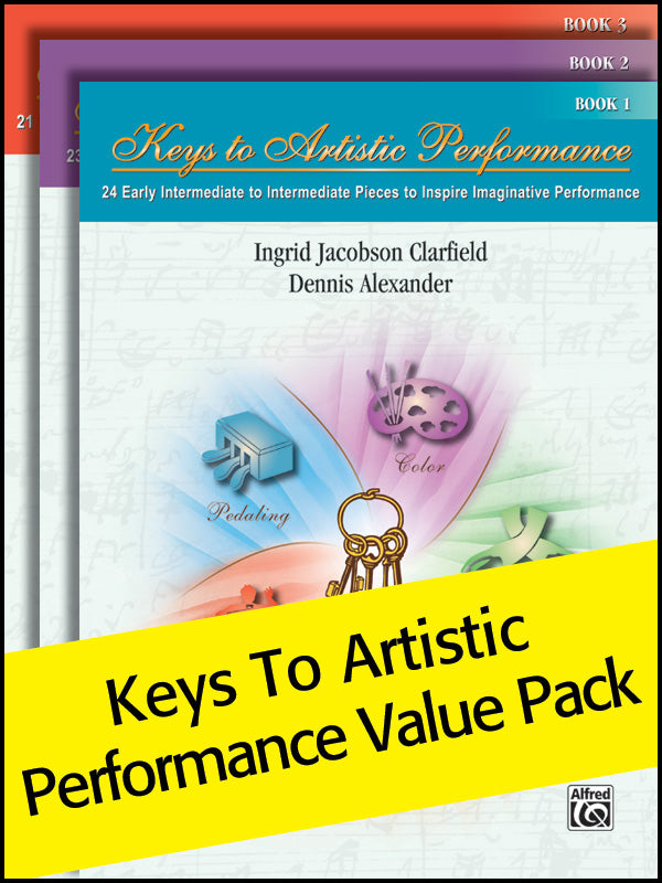 Keys to Artistic Performance 1-3 (Value Pack) – Alfred Music