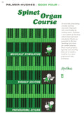 Palmer-Hughes Spinet Organ Course, Book 4 Cover Image