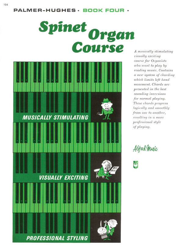 Palmer-Hughes Spinet Organ Course, Book 4 Cover Image