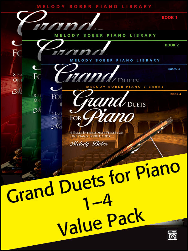 Grand Duets for Piano 1-4 (Value Pack) Cover Image