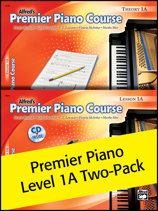 Premier Piano Course, Lesson & Theory 1A (Value Pack) Cover Image