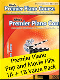 Premier Piano Course, Pop and Movie Hits 1A & 1B (Value Pack) Cover Image