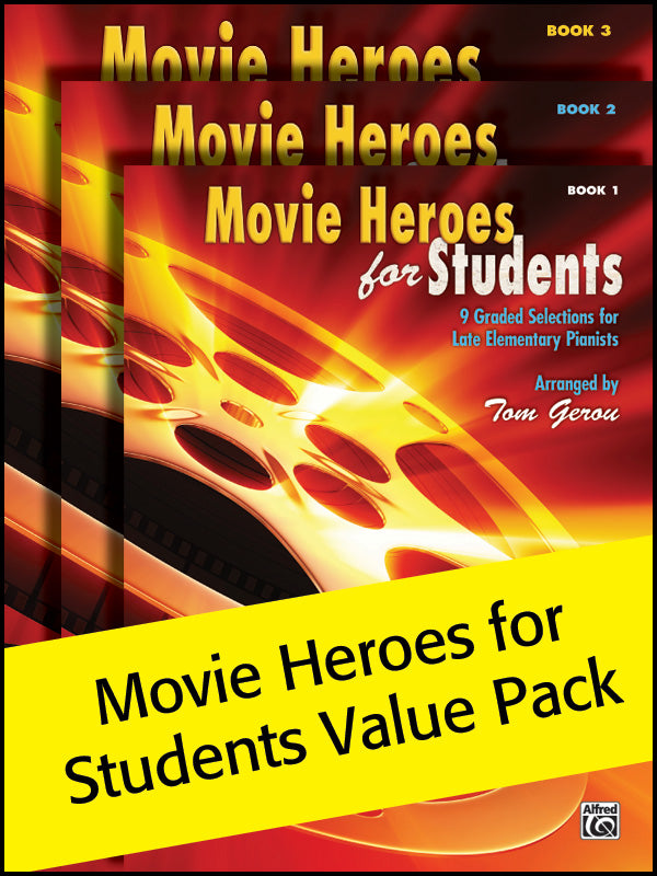 Movie Heroes for Students 1-3 (Value Pack) Cover Image