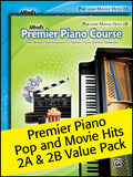 Premier Piano Course, Pop and Movie Hits 2A & 2B (Value Pack) Cover Image