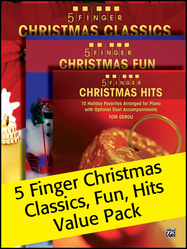 5 Finger Christmas (Value Pack) Cover Image