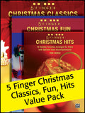 5 Finger Christmas (Value Pack) Cover Image