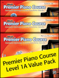 Premier Piano Course, Lesson, Theory & Pop Hits 1A (Value Pack 2012) Cover Image