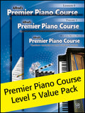 Premier Piano Course, Lesson, Theory & Pop Hits 5 (Value Pack 2012) Cover Image