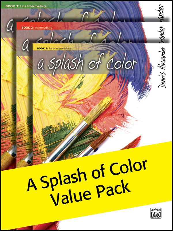 A Splash of Color 1-3 (Value Pack) Cover Image