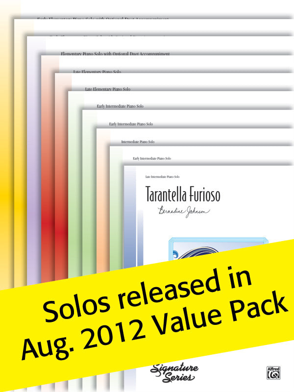 Alfred's Sheet Solos (Value Pack) Cover Image