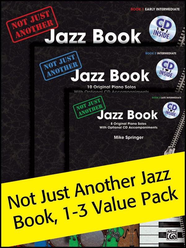 Not Just Another Jazz Book 1-3 (Value Pack) Cover Image