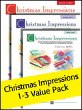 Christmas Impressions, 1-3 (Value Pack) Cover Image