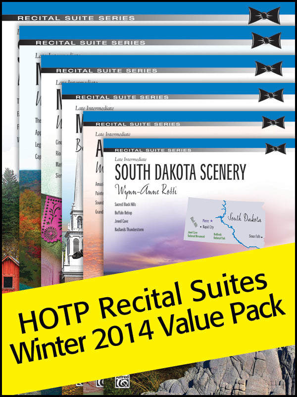 Recital Suites Winter 2014 (Value Pack) Cover Image