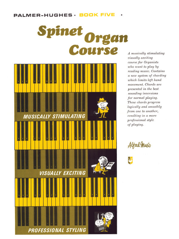 Palmer-Hughes Spinet Organ Course, Book 5 Cover Image