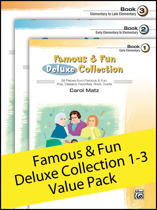 Famous & Fun Deluxe Collection 1-3 (Value Pack) Cover Image