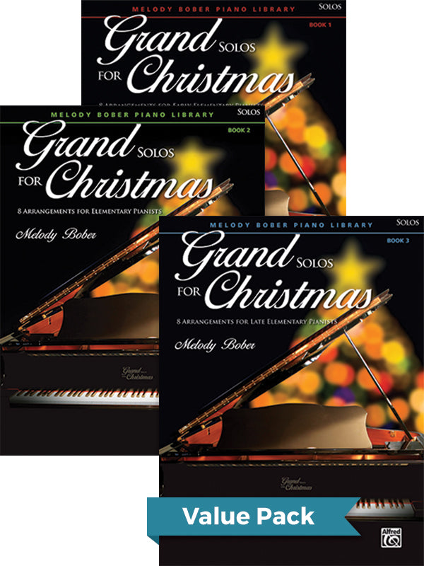 Grand Solos for Christmas 1-3 (Value Pack) Cover Image